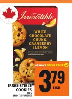 Food Basics IRRESISTIBLE COOKIES offer