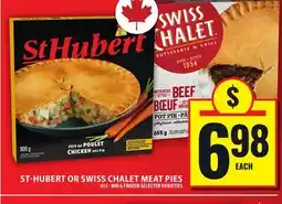 Food Basics ST-HUBERT OR SWISS CHALET MEAT PIES offer