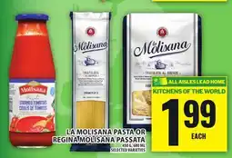 Food Basics LA MOLISANA PASTA OR REGINA MOLISANA PASSATA offer