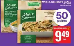 Food Basics MARIE CALLENDER'S MEALS offer