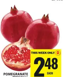Food Basics POMEGRANATE offer
