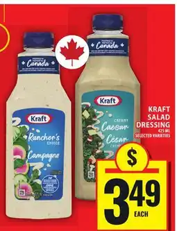 Food Basics KRAFT SALAD DRESSING offer