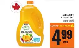 Food Basics SELECTION JUICE BLEND offer
