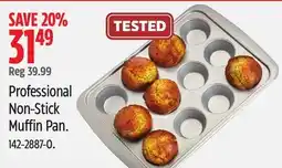 Canadian Tire Paderno Professional Non-Stick Muffin Pan offer