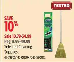 Canadian Tire Selected Cleaning Supplies offer