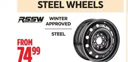 Canadian Tire STEEL WHEELS WINTER APPROVED STEEL offer