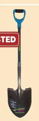 Canadian Tire Yardworks Fibreglass-Handle Ergo Steel Shovel, 43˝ offer