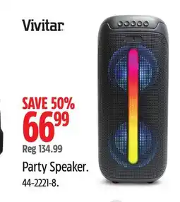 Canadian Tire Party Speaker offer