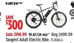 Canadian Tire iZip Tangent Adult Electric Bike offer
