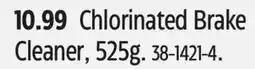 Canadian Tire Certified Chlorinated Brake Cleaner offer