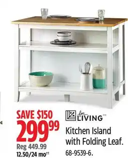 Canadian Tire For Living Kitchen Island with Folding Leaf offer