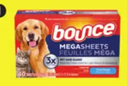 Canadian Tire Bounce Pet Hair and Meg Sheets, Fresh Scent offer