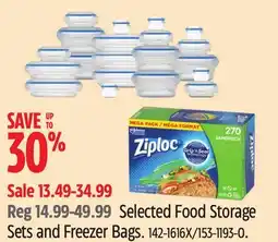Canadian Tire Glasslock Selected Food Storage Sets and Freezer Bags offer