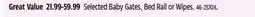 Canadian Tire Selected Baby Gates offer