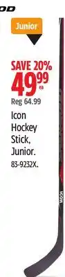 Canadian Tire Icon Hockey Stick, Junior offer