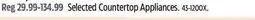 Canadian Tire Selected Countertop Appliances offer