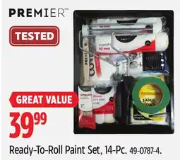 Canadian Tire PREMIER Ready-To-Roll Paint Set, 14-Pc offer