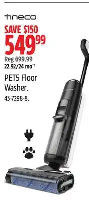Canadian Tire PET5 Floor Washer offer