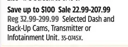 Canadian Tire Nextbase Selected Dash and Back-Up Cams offer