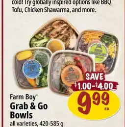 Farm Boy Farm Boy Grab & Go Bowls offer