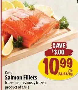 Farm Boy Coho Salmon Fillets offer