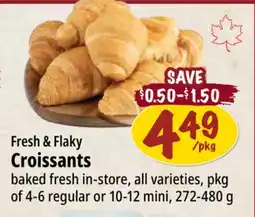 Farm Boy Fresh & Flaky Croissants offer