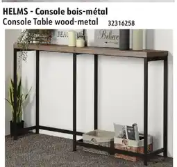 Sushi Shop Console Table wood-metal offer