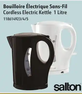 Sushi Shop Salton Cordless Electric Kettle offer
