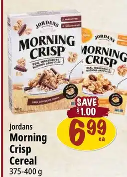 Farm Boy Jordans Morning Crisp Cereal offer