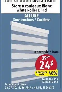 Sushi Shop White Roller Blind offer