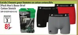 Sushi Shop 3Pack Men's Boxer Brief Cotton Stretch offer