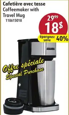 Sushi Shop Coffeemaker with Travel Mug offer