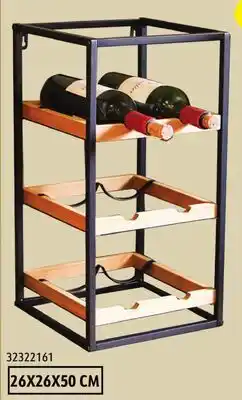 Sushi Shop Metal wine racks with shelf offer