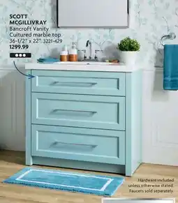 Home Hardware Bancroft Vanity Cultured marble top offer