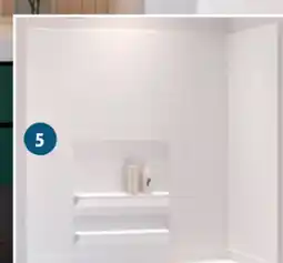 Home Hardware 3 Pc. Tub Wall Set offer