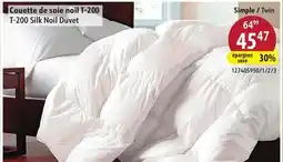 Sushi Shop T-200 Silk Noil Duvet Twin offer