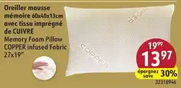 Sushi Shop Memory Foam Pillow COPPER infused Fabric offer