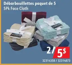 Sushi Shop 5Pk Face Cloth offer