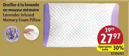 Sushi Shop Lavender Infused Memory Foam Pillow offer