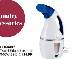 Home Hardware Travel Fabric Steamer 1100W offer