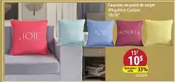 Sushi Shop Coussins en point de surjet Whipstitch Cushion offer