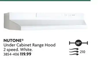 Home Hardware Under Cabinet Range Hood 2 speed White offer