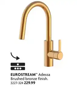 Home Hardware EUROSTREAM Adessa Brushed bronze finish offer