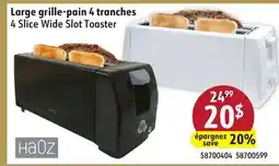 Sushi Shop Hauz 4 Slice Wide Slot Toaster offer