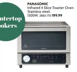 Home Hardware PANASONIC Infrared 4 Slice Toaster Oven offer