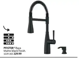 Home Hardware Raya Single Handle Pull-Down Kitchen Faucet offer