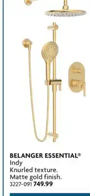 Home Hardware Indy Knurled Texture Shower Faucet Combos offer