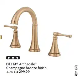 Home Hardware Archadale Champagne bronze finish offer