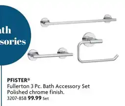Home Hardware Fullerton 3 Pc. Bath Accessory Set offer
