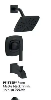 Home Hardware Penn Matte black finish offer